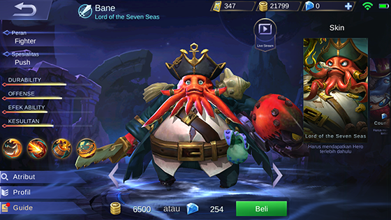 Bane Update Mobile Legends 1 2 48