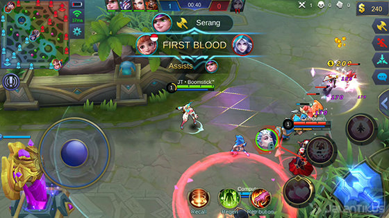 Gameplay 1 Guide Angela Mobile Legends