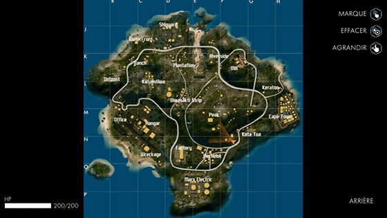 rules of survival map