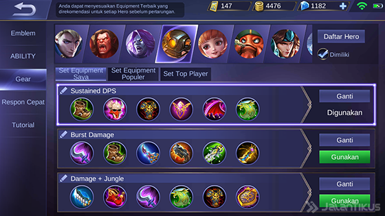 Item Guide Jawhead Mobile Legends