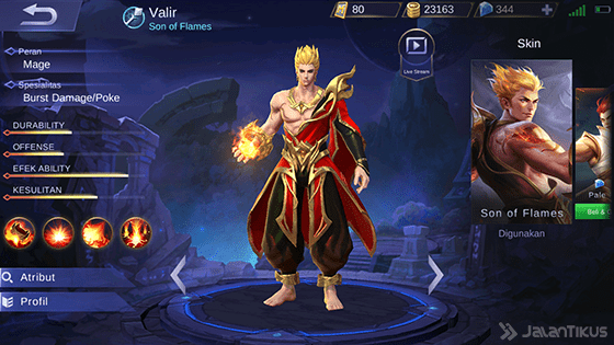 Hero Valir Mobile Legends 266b5