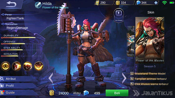 Evolution Skin Season 1 Until Season 7 Mobile Legends - dapur saya