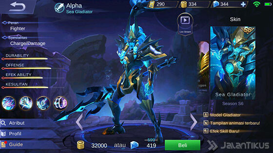 Alpha - Sea Gladiator