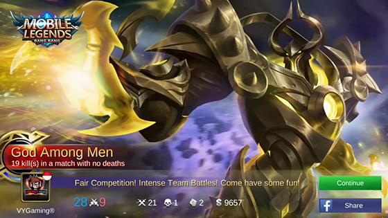 Gameplay Uranus Mobile Legends