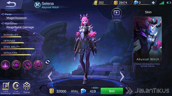 Selena Mobile Legends Elven F9991