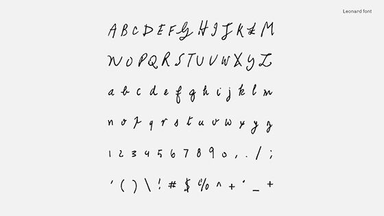 Font Unik Songwriter Font Leonard Cohen 2 00b75