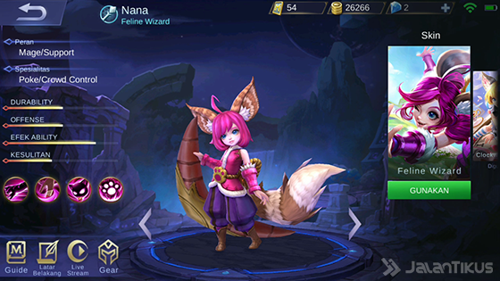 Hero Nana Mobile Legends 5f924