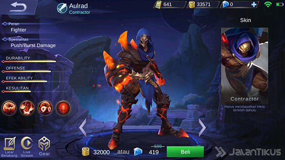 Hero Aulrad Mobile Legends 8ee46