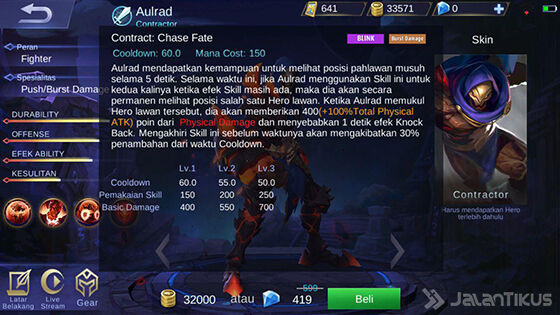 Skill Ultimate Aulrad Mobile Legends 7e7f2