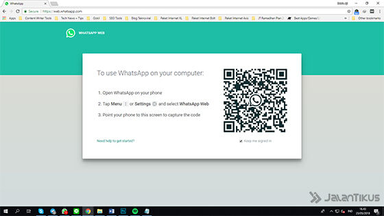 Cara Menggunakan 2 Akun Whatsapp Pc 1 23887