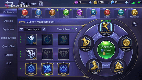 Emblem Selena Mobile Legends Cb4f2