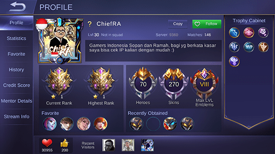 Penampakan Akun Chiefra 01 0a6f4