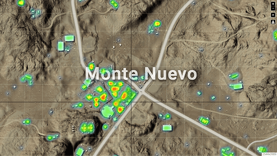 Lokasi Looting Terbaik Pubg Mobile Map Miramar Monte Nuevo 6c2fe