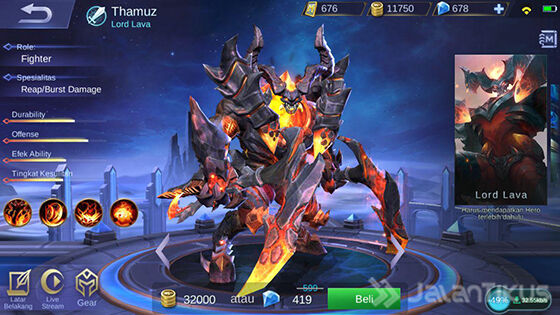 Thamuz Mobile Legends Hero C38a6