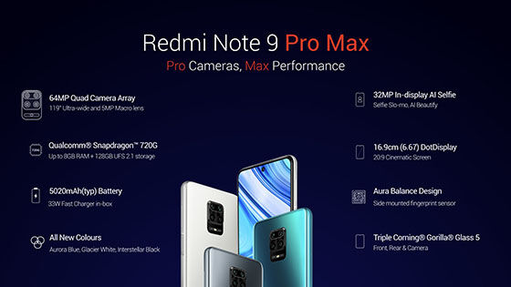 Redmi Note 9 Pro Max Ccf4f
