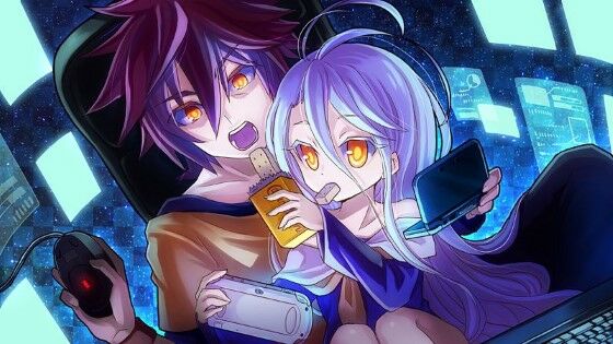 Karakter Gamer Anime Blank 82b59