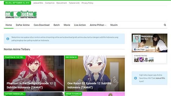 website download anime sub indo