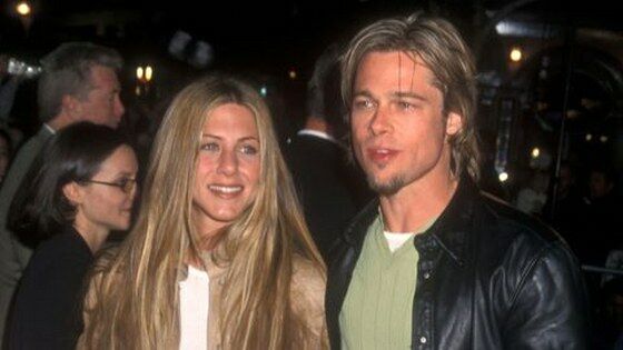 Brad Pitt Dan Jennifer Aniston 3dfe6