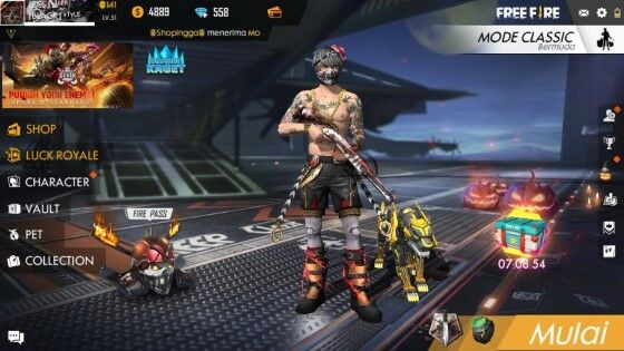 Cara cheat free fire di android sukses