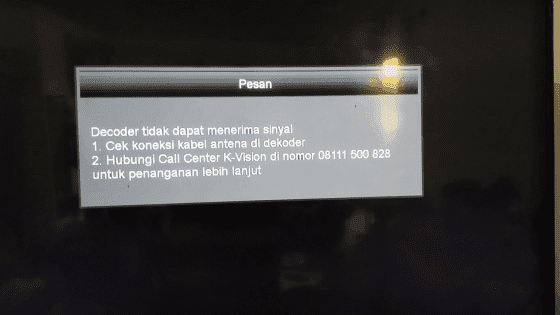 Cara Mengatasi K-Vision Gak Ada Sinyal Paling Ampuh ...