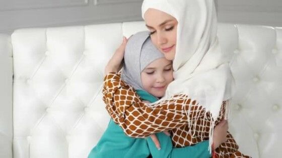 Depositphotos 267221982 Stock Video Muslim Mom And Her Little Custom 31b0f