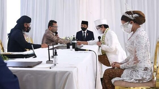 Jokowi Jadi Saksi Pernikahan Atta Aurel 32923