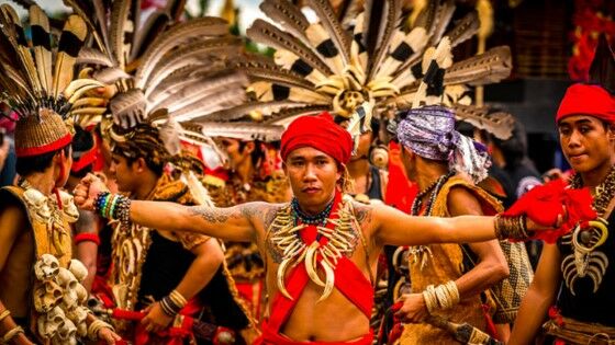 Suku Dayak C8691