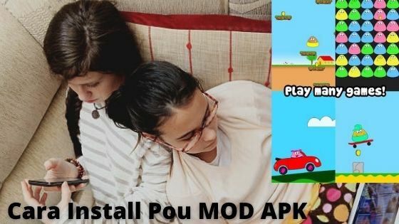 Cara Install Pou MOD APK Ff0c8