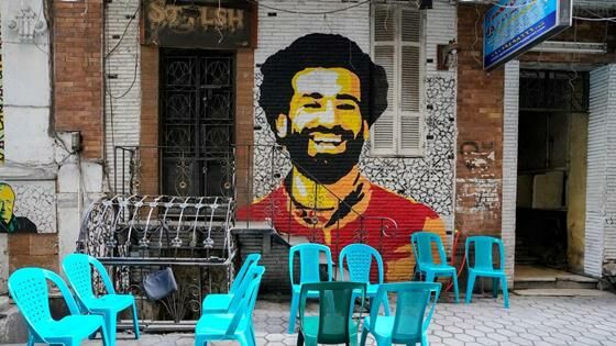 Mural Mohamed Salah Di Mesir 04974