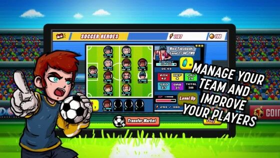 Download Soccer Heroes Mod Apk 3.5.2 Unlimited Money | Jalantikus