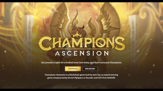 In Game Currency Champions Ascension NFT C63a1