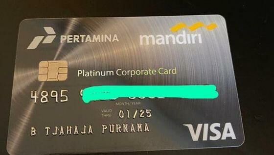 Kartu Kredit Komisaris Pertamina Basuki Tjahaja Purnama 169 8527c