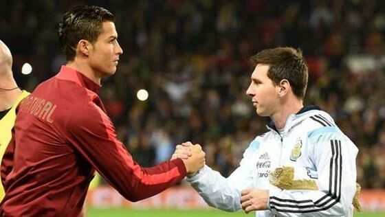 Trofi Juara Ronaldo Vs Messi D6623