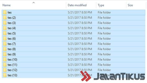 Cara Mengganti Nama Folder Sekaligus 5
