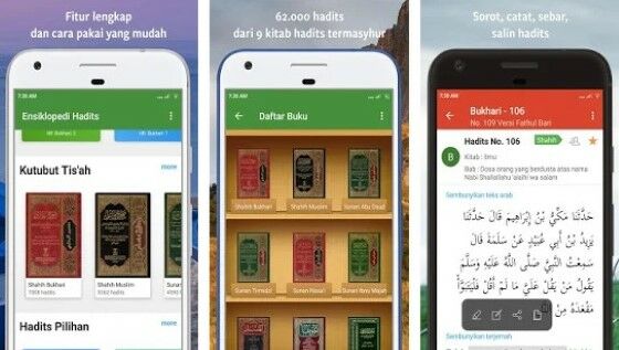 5 Aplikasi Hadis Islami Terbaik untuk Android 2019 