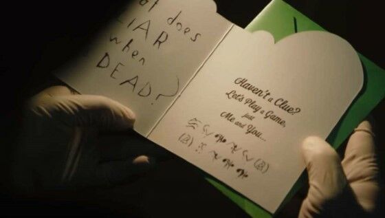 The Batman Riddler Message 9dda2