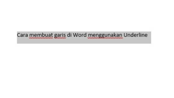 Cara Membuat Garis Di Word 7ffb9