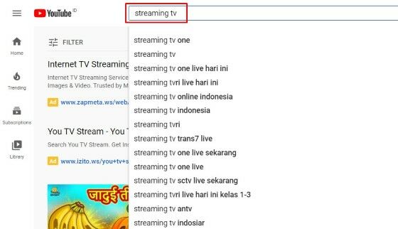 Cara Nonton Tv Di Laptop Tanpa Aplikasi 06088