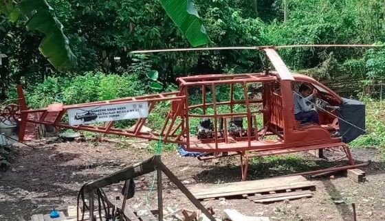 Kakek Usman Buat Helikopter 79f20