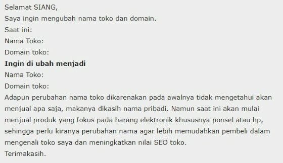 Cara Mengganti Nama Toko Di Mitra Tokopedia 01c70