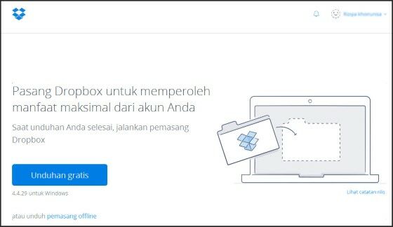 Cara Menggunakan Dropbox Di Gmail 0a77b