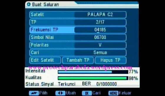 Pengaturan Antena Palapa D 2020 Ab71d