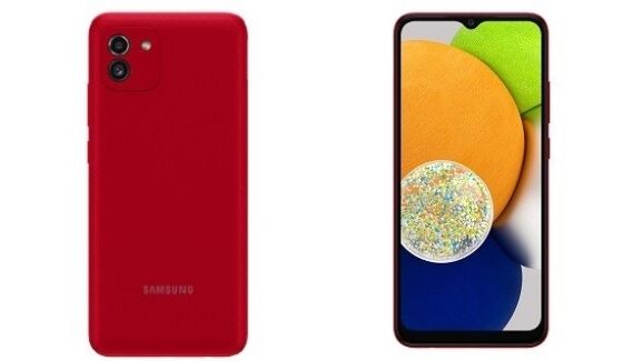 Samsung Galaxy A03 Red 51f69