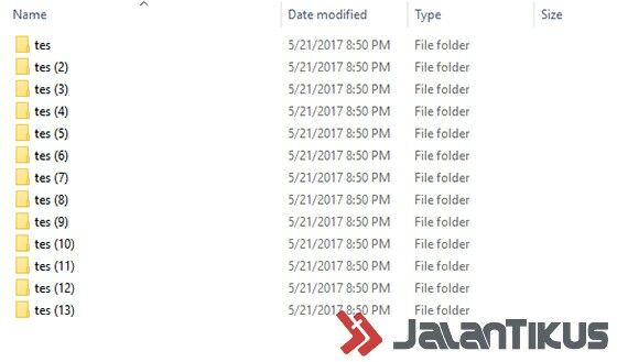 Cara Mengganti Nama Folder Sekaligus 4