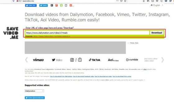 Cara Download Video Dari Dailymotion Dengan Keepvid D15f5