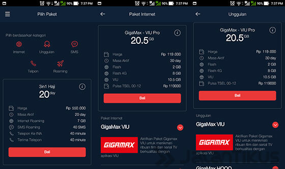 Pilih Paket Dengan Mudah Di My Telkomsel