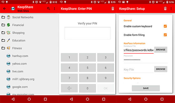 Password Manager Android Terbaik Keepshare
