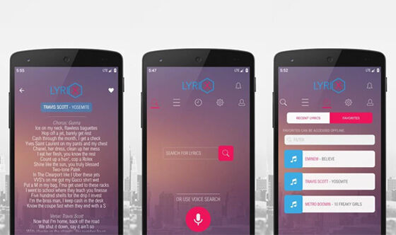 Aplikasi Lirik Lagu Offline Lyrix 79dbd