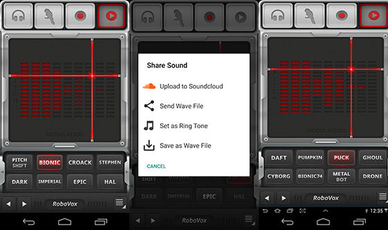 Aplikasi Pengubah Suara Android Robovox 002b3