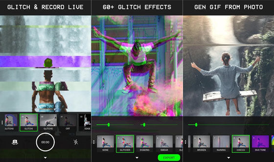 Aplikasi Edit Video Lucu Glitch Ab033